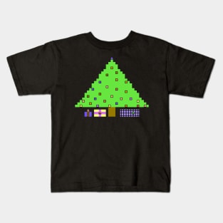 Christmas Tree C64 BASIC program Kids T-Shirt